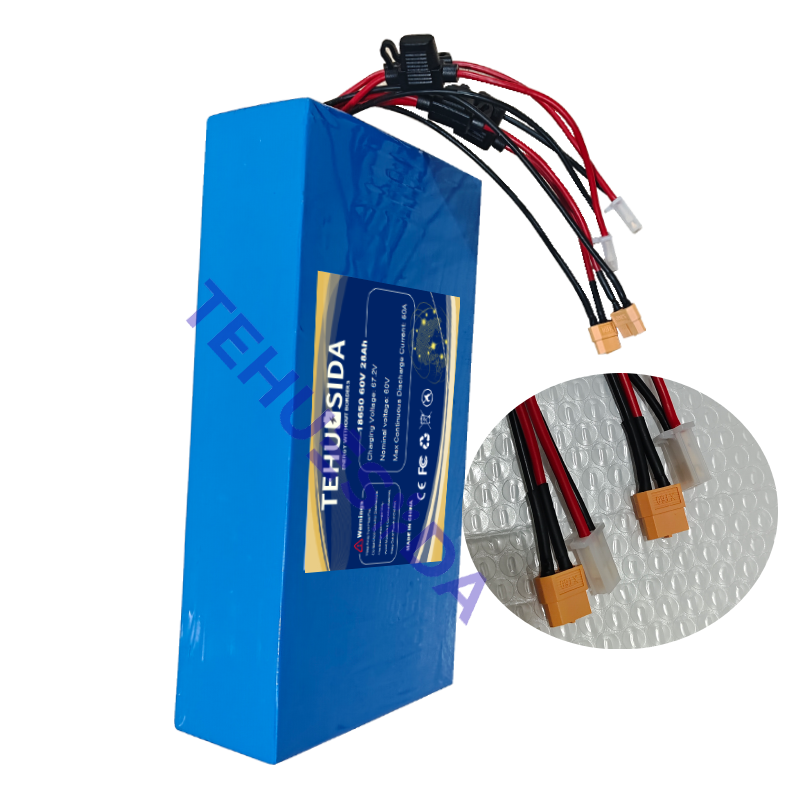 بطارية ليثيوم 60 فولت 28 أمبير - مراجعة 60V 30Ah Electric Scooter Battery وسعره