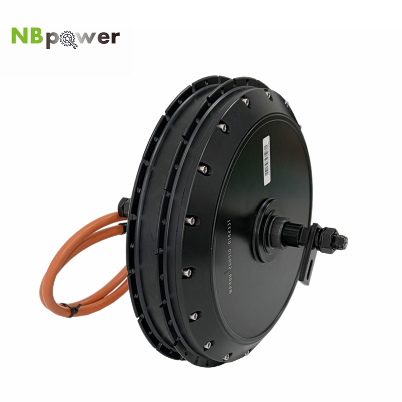 محرك محور دراجة كهربائية NBpow - مراجعة Qs273 Hub Motor 8000W 72V وسعره