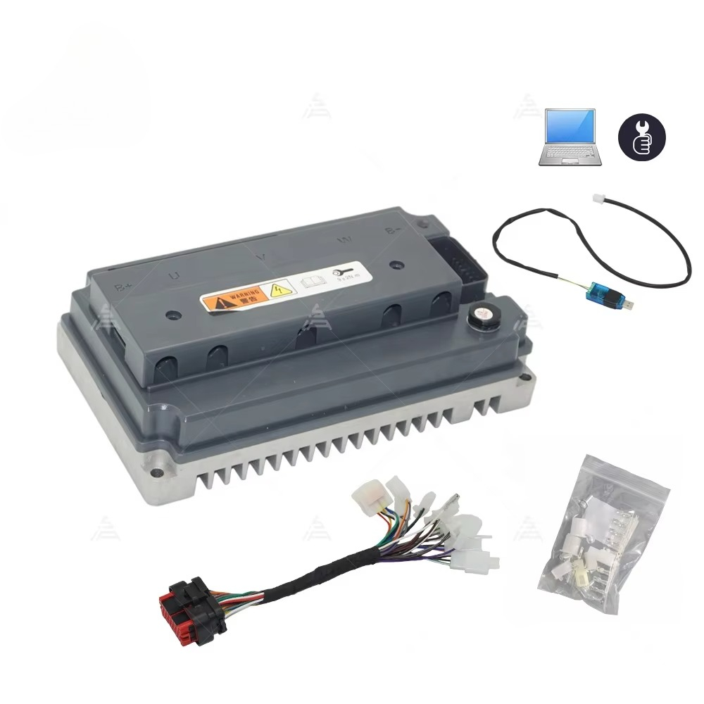 مجموعة محركات كهربائية بدون فر - مراجعة Mid Drive Motor Kit 72V 3000W وسعره
