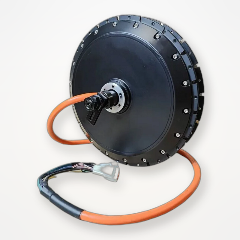 محرك محور خلفي 72 فولت 8000 وا - مراجعة Qs273 Hub Motor 8000W 72V وسعره